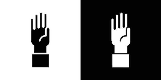 Icono de voluntario Vector plano aislado en el contorno