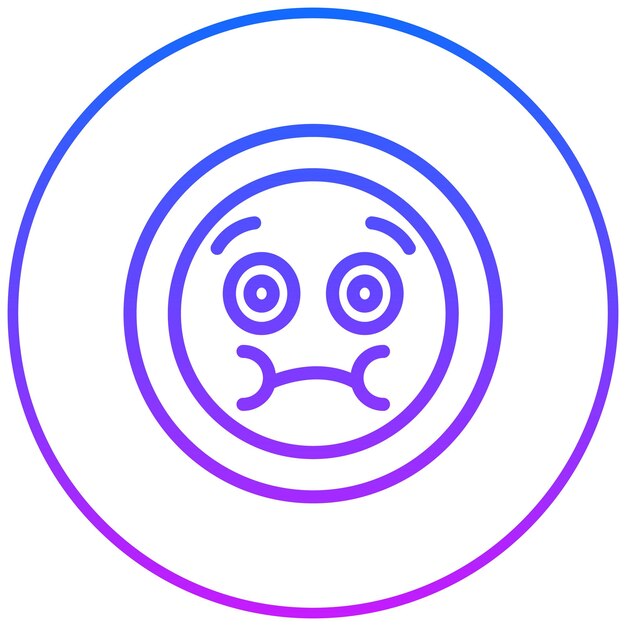 El icono del vómito facial