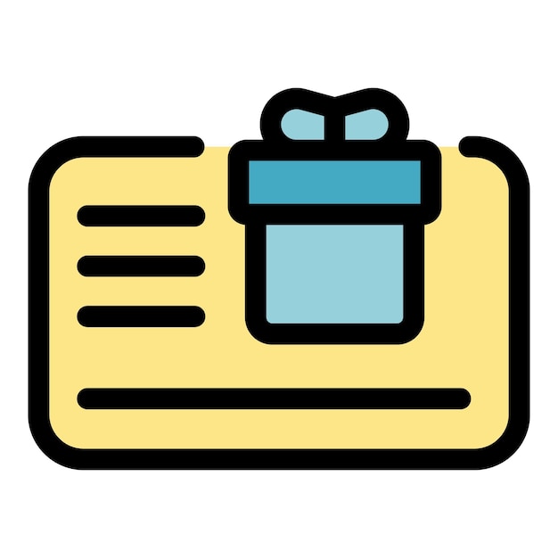 El icono del voucher promocional en línea es un icono vectorial de color plano aislado.