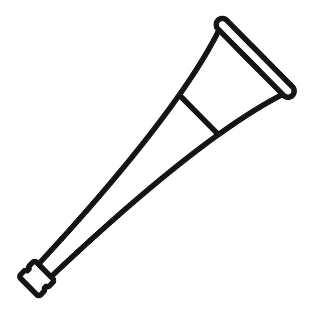 Icono de Vuvuzela que representa a los aficionados al fútbol aplaudiendo