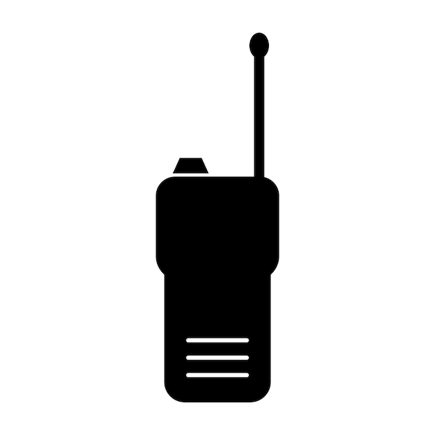 Icono de walkie-talkie