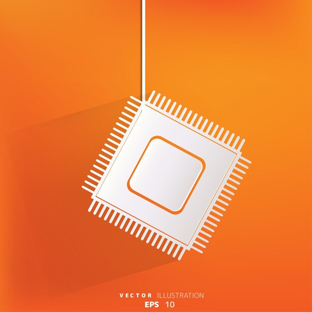 Icono de la web del microchip