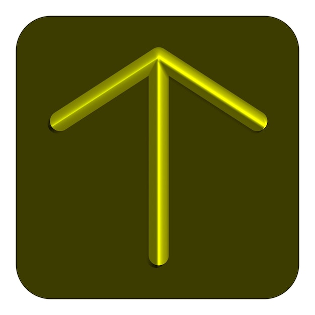 Icono Web de neón de línea 3d