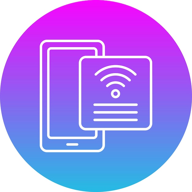 El icono de Wi-Fi