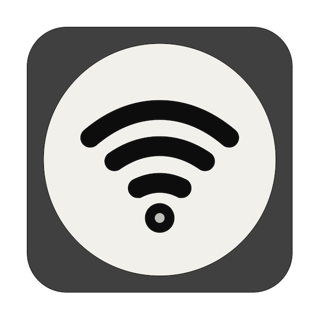 El icono de Wi-Fi