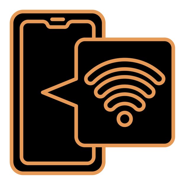 Vector el icono de wi-fi