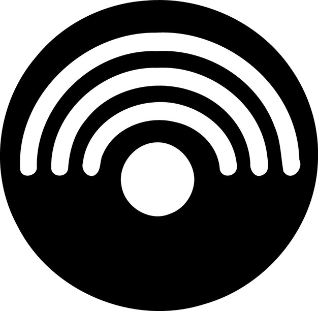 Icono de wifi de internet inalámbrico