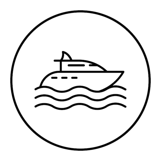 Icono del yate