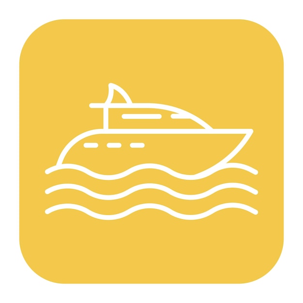 Icono del yate