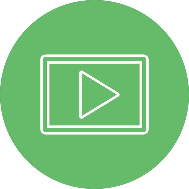 El icono de Youtube