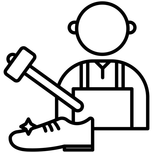 Icono del zapatero