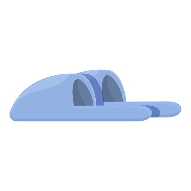 Icono de zapatillas lindas Caricatura de icono de vector de zapatillas lindas para diseño web aislado sobre fondo blanco