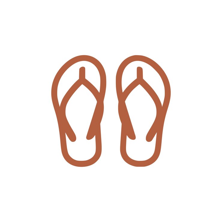 Vector icono de zapatillas sobre fondo blanco ilustración vectorial en estilo plano de moda