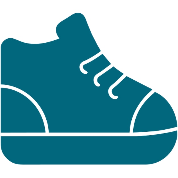 el icono de los zapatos de bebé