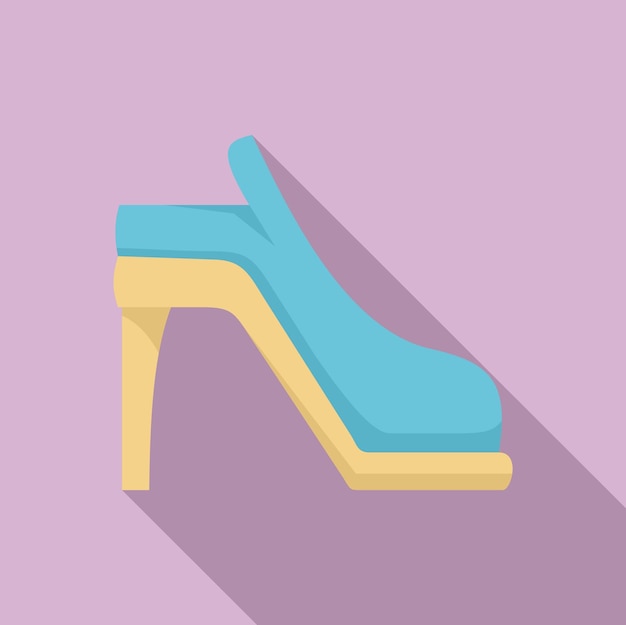 Icono de zapatos tradicionales suecos Ilustración plana de icono de vector de zapatos tradicionales suecos para diseño web