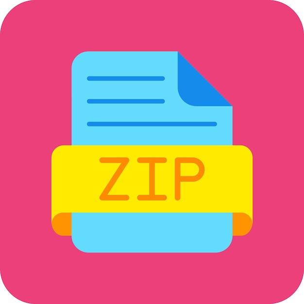 El icono de Zip