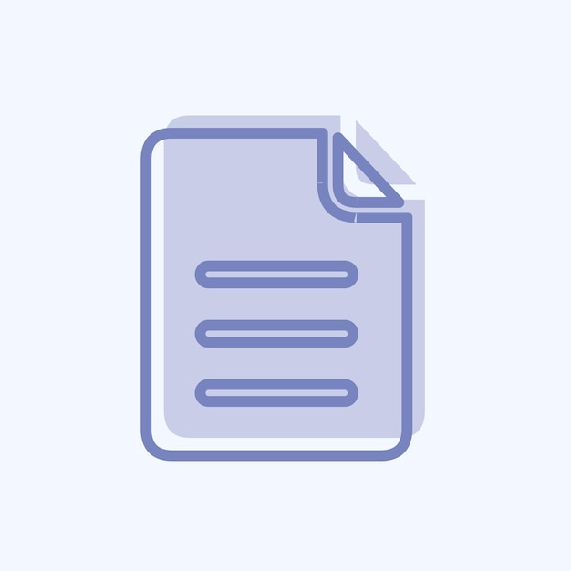 Iconos adecuados para aplicaciones móviles símbolo diseño de estilo de dos tonos editable