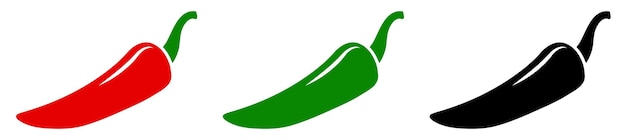 Iconos de ají picante