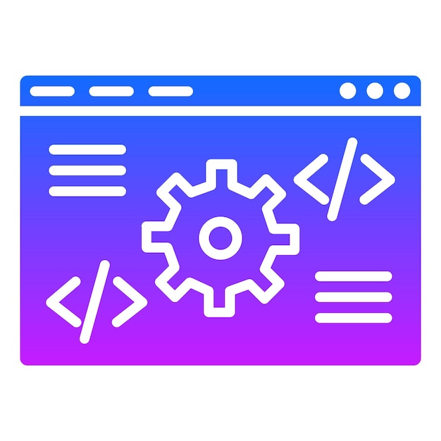 Iconos de ajustes de código