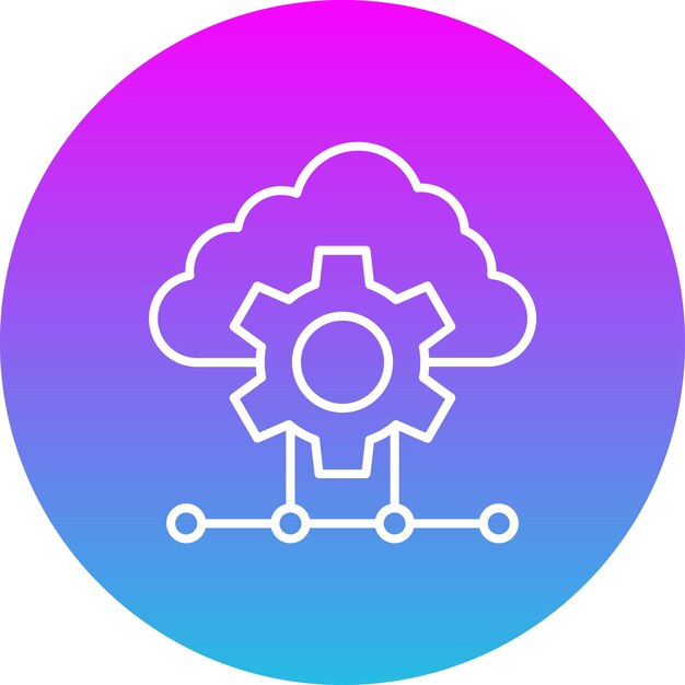 Iconos de ajustes de la nube
