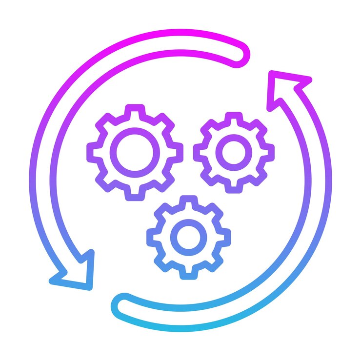 Vector iconos de ajustes