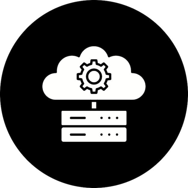Iconos de almacenamiento en la nube