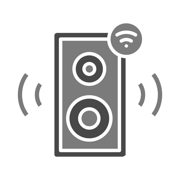 Iconos de altavoces inteligentes