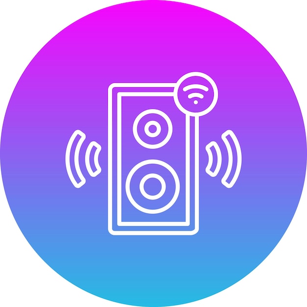 Iconos de altavoces inteligentes