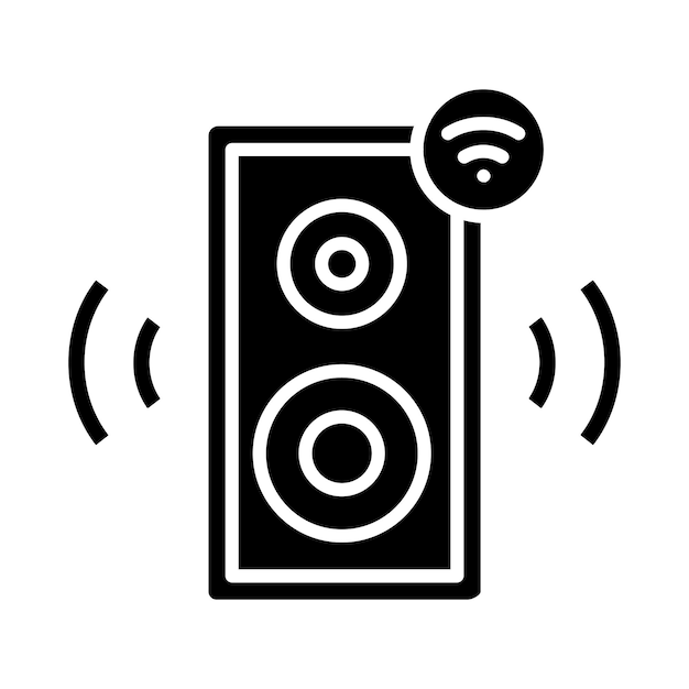 Iconos de altavoces inteligentes