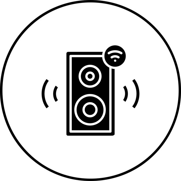 Iconos de altavoces inteligentes
