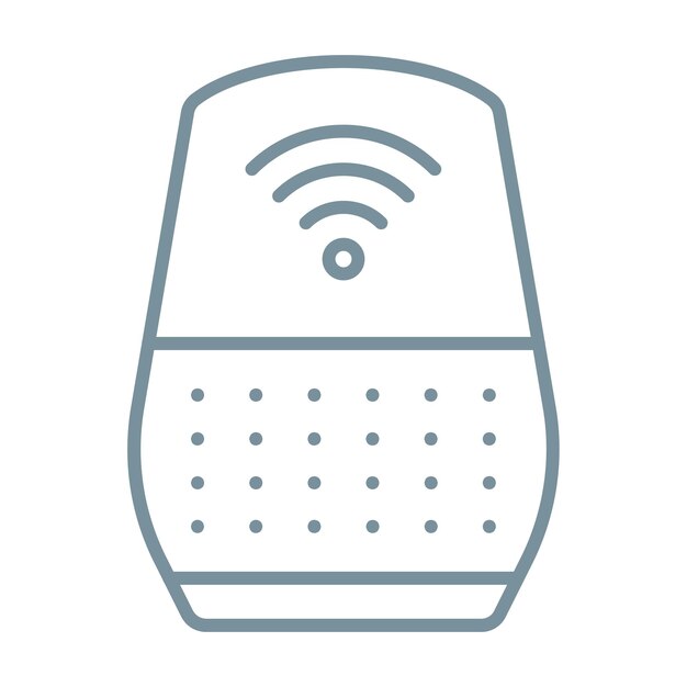 Iconos de altavoces inteligentes
