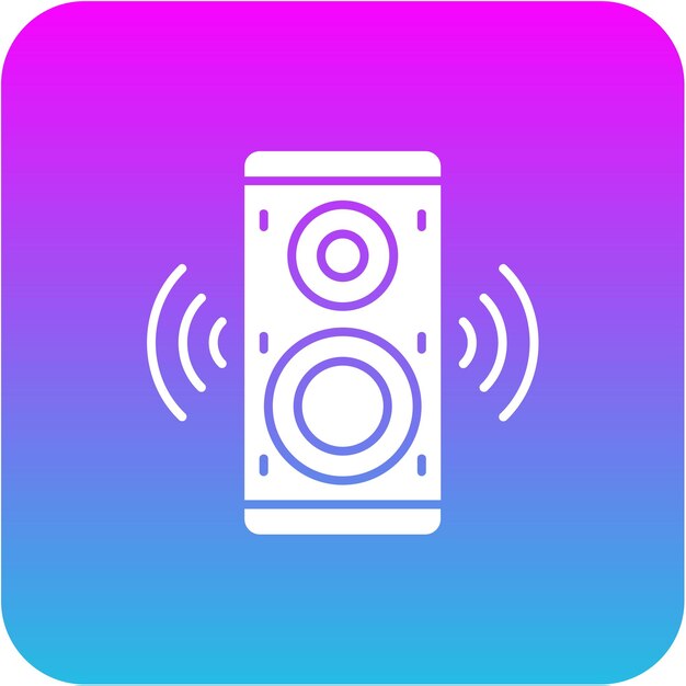 Iconos de altavoces inteligentes