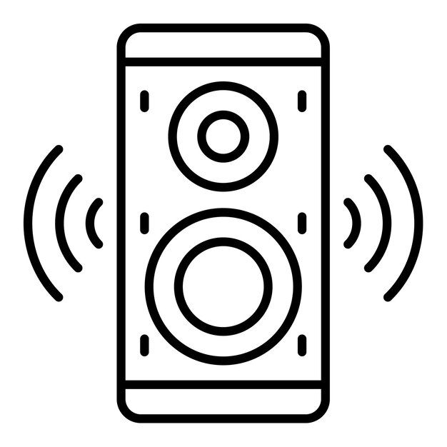 Iconos de altavoces inteligentes