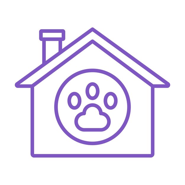 Iconos amigables con las mascotas