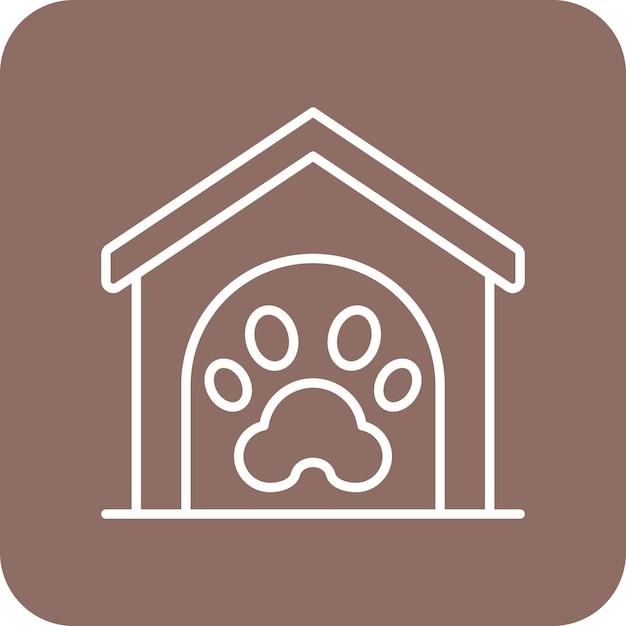 Iconos amigables con las mascotas