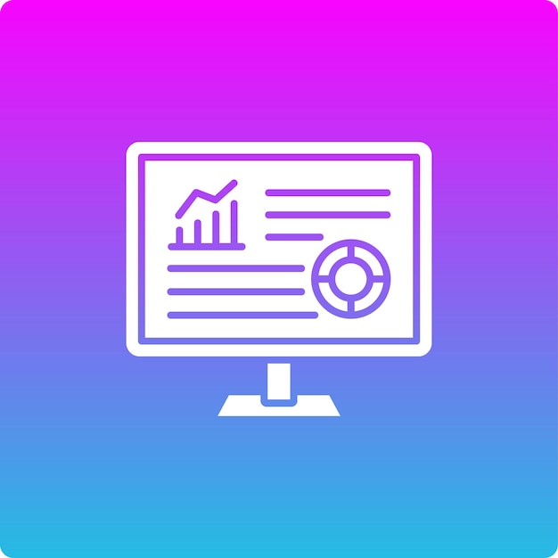 Iconos de análisis de datos