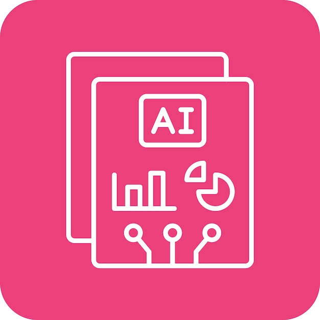 Iconos de análisis de datos