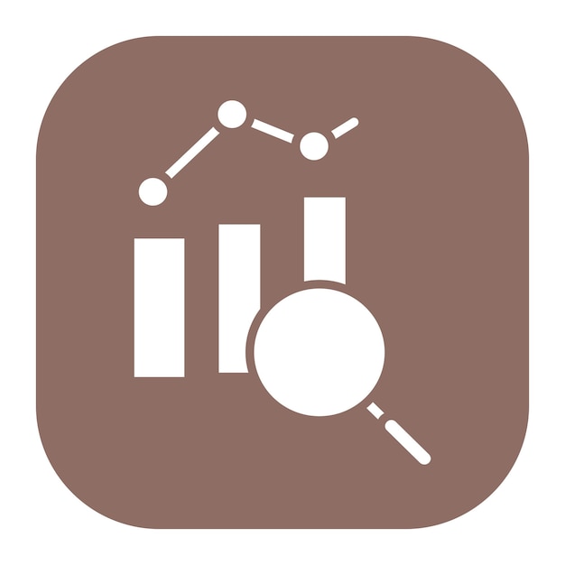 Iconos de análisis de datos