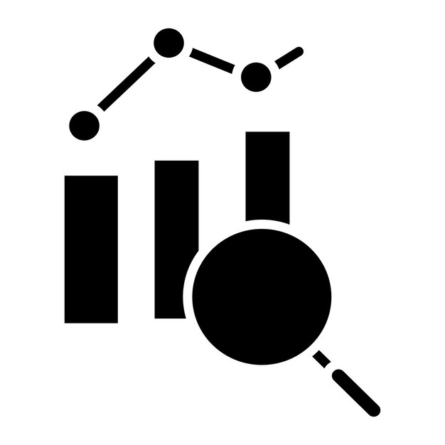 Iconos de análisis de datos