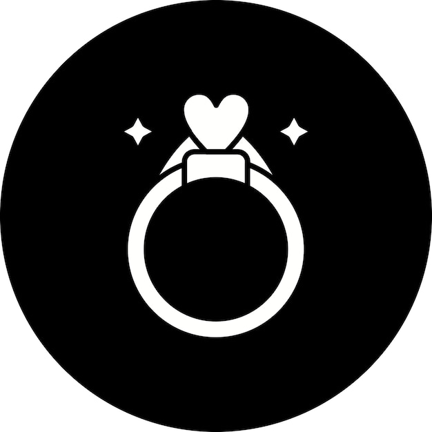 Vector iconos de anillo