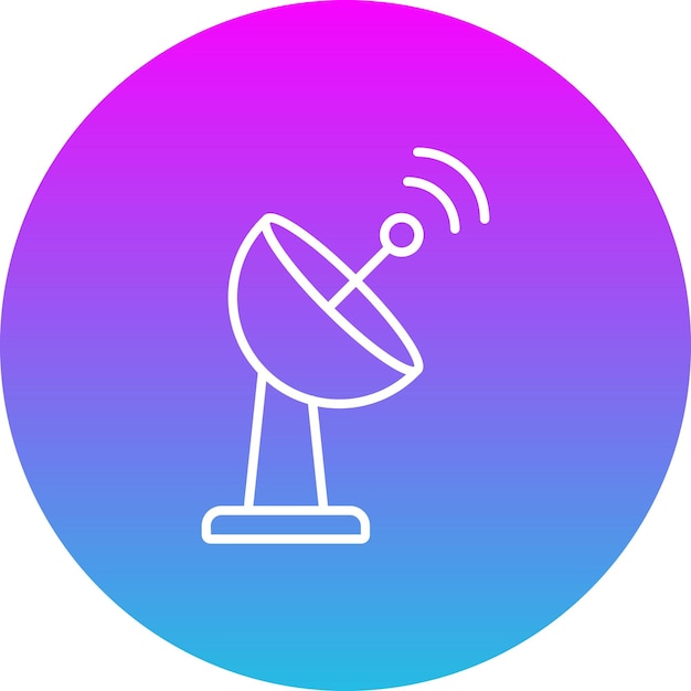 Iconos de antena parabólica