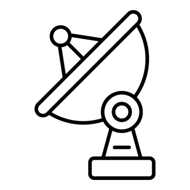 Iconos de antena parabólica