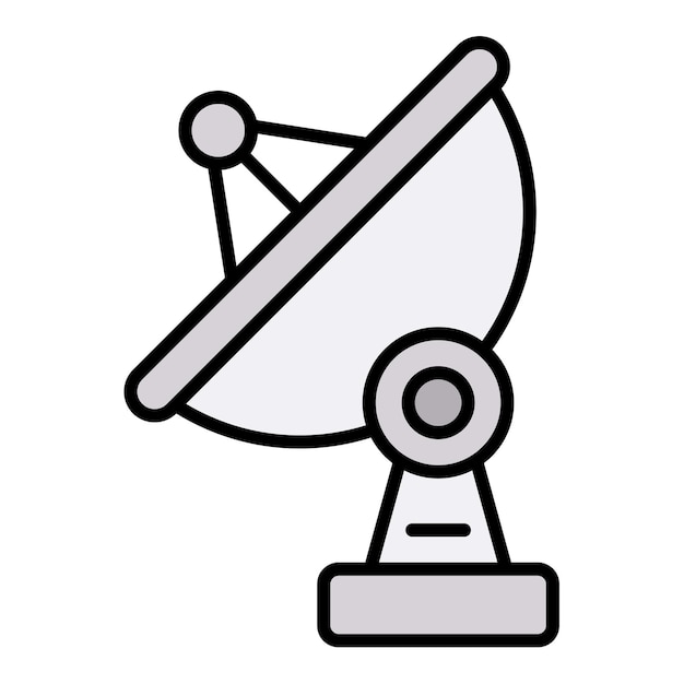 Iconos de antena parabólica