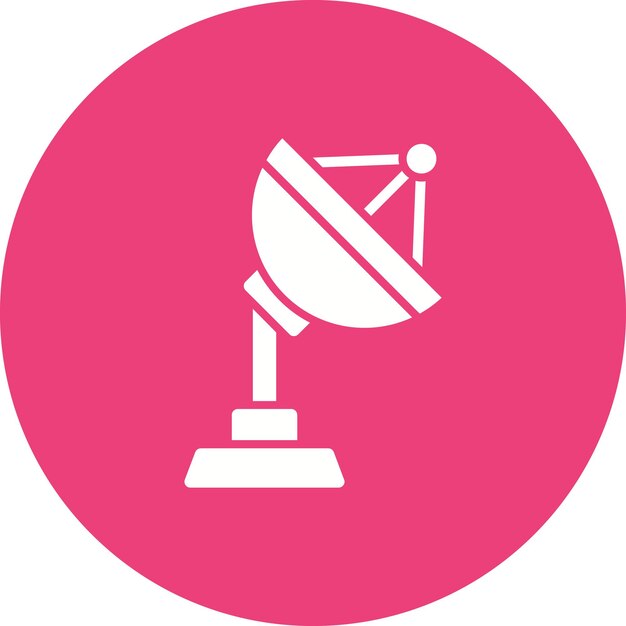 Iconos de antena parabólica