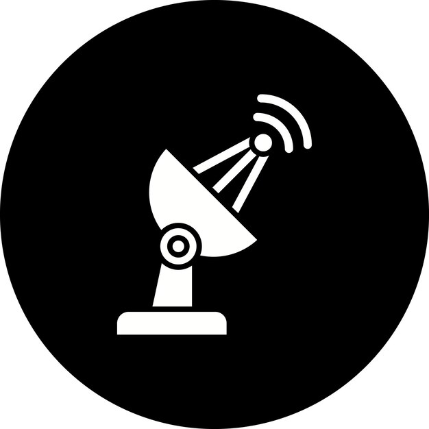 Iconos de antena parabólica