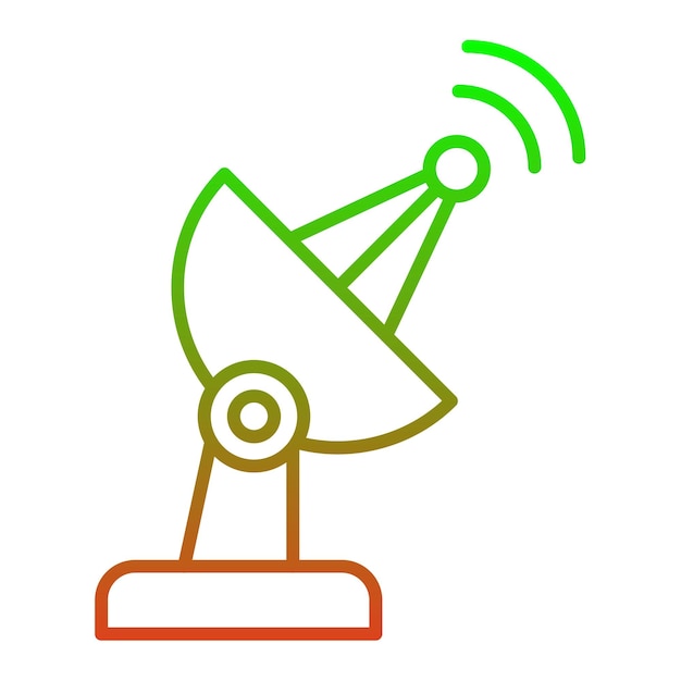 Iconos de antena parabólica