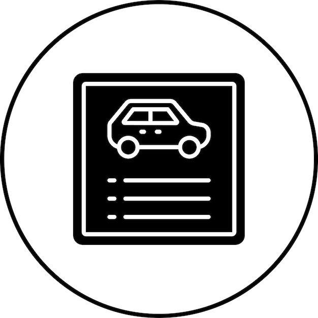 Iconos de aplicaciones de automóviles