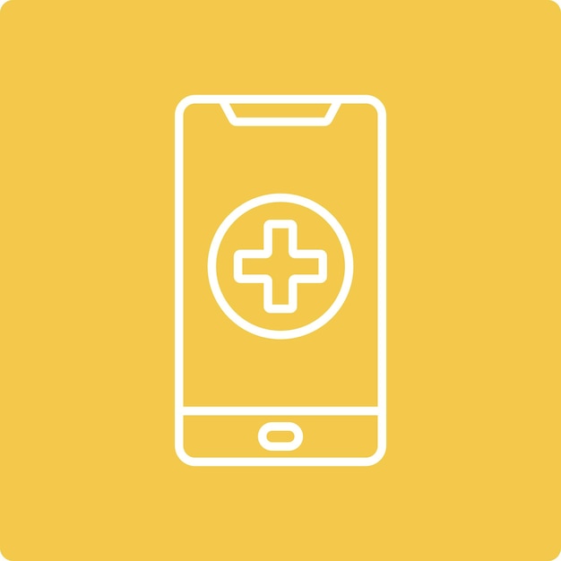 Iconos de aplicaciones médicas