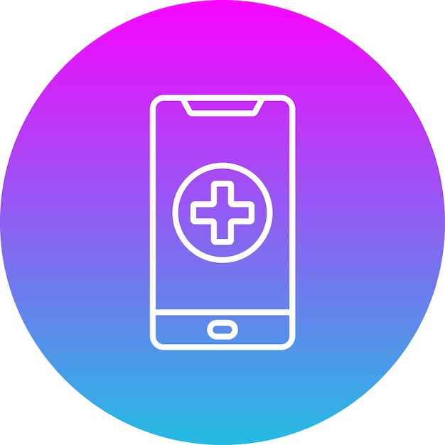 Iconos de aplicaciones médicas