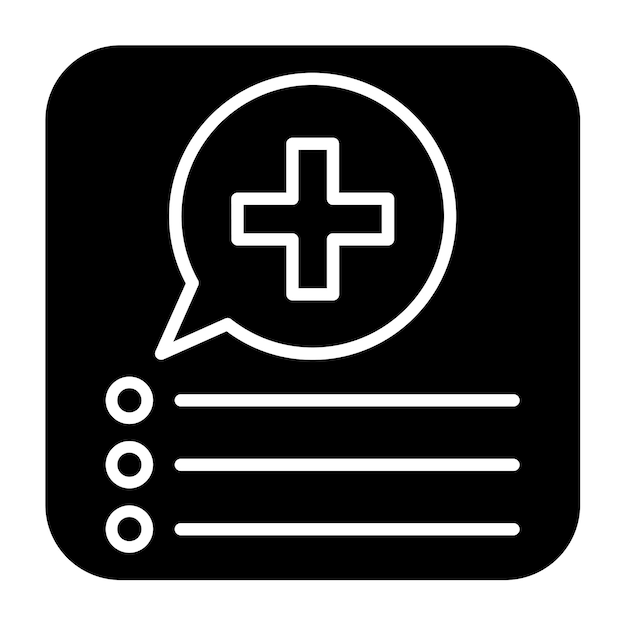 Iconos de aplicaciones médicas